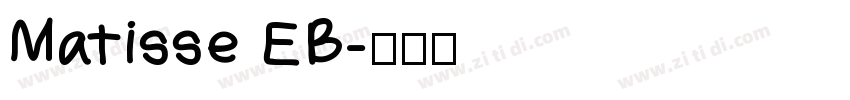 Matisse EB字体转换